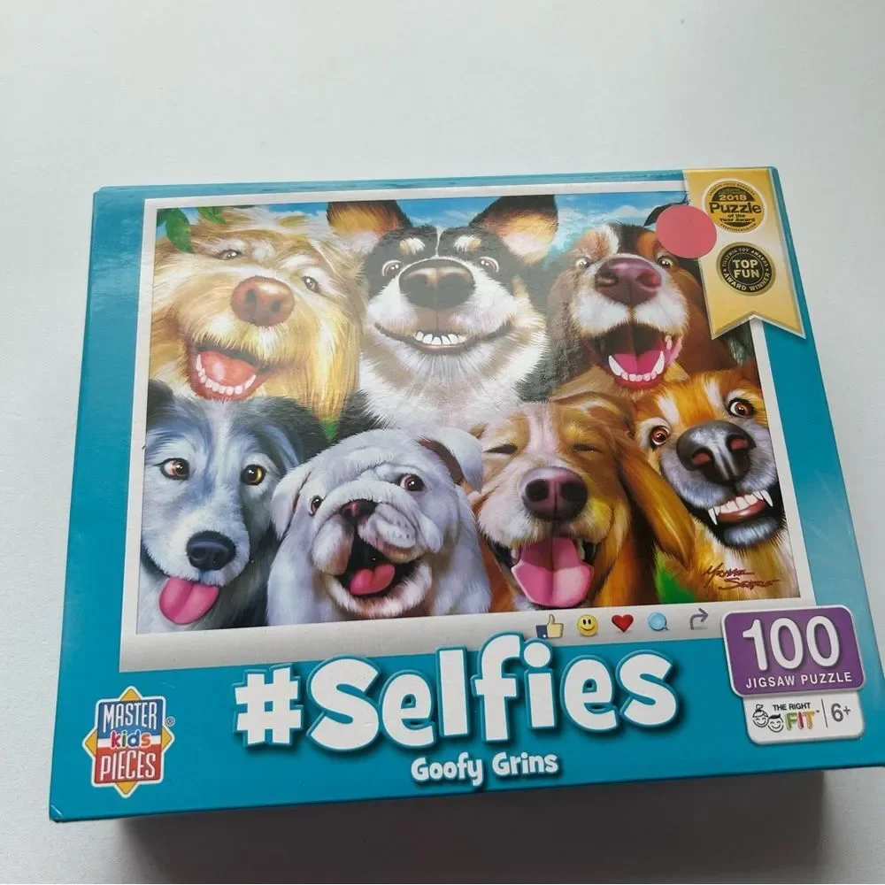 Colorful Animal Selfies Kids Puzzle